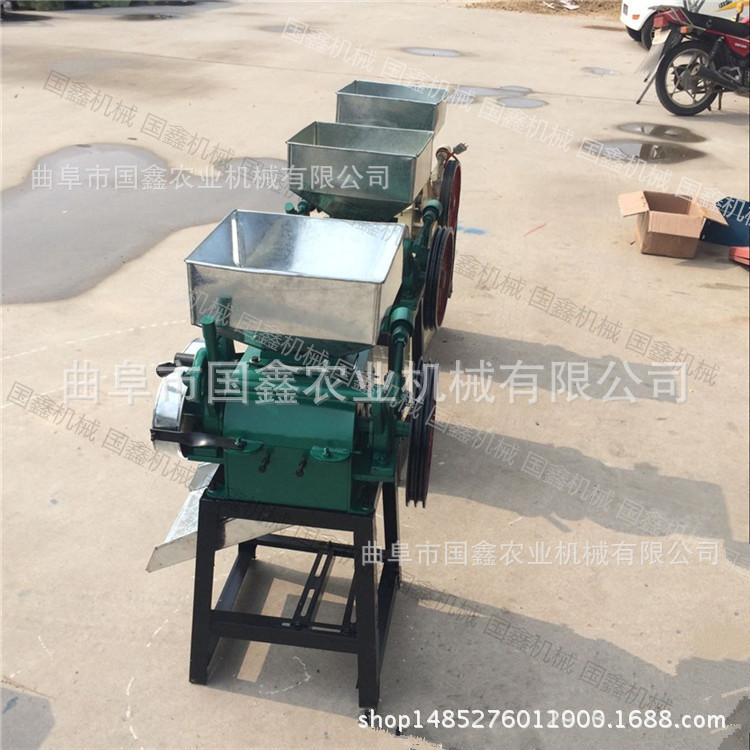 月饼厂用花生破碎机 香菇挤扁去梗机