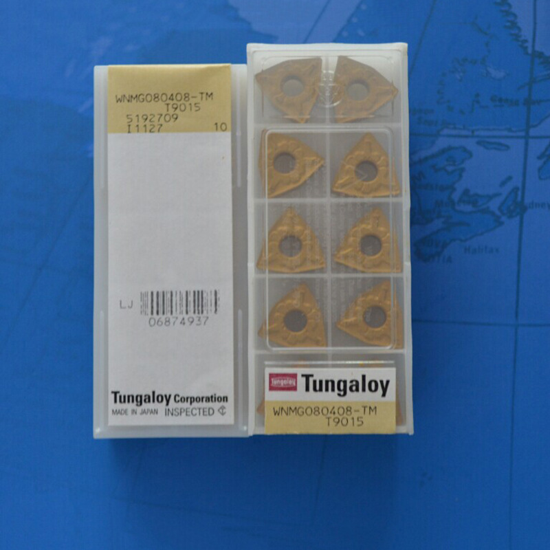 泰珂洛东芝刀片WNMG080408 AH110加工铸件