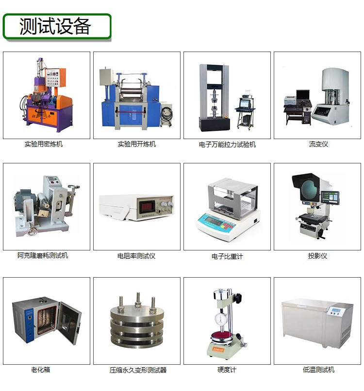 8.Testing Equipments