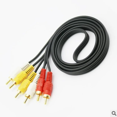 Производители аудио-кабеля оптовые прямые продажи три-три-три-три-три-три-лотоса кабель AV-видео кабель