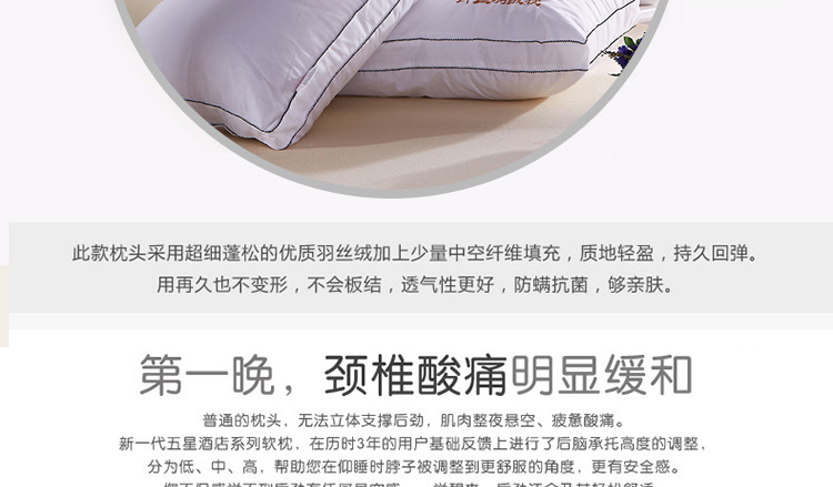 羽丝绒枕_懒人图_白鸭枕_03