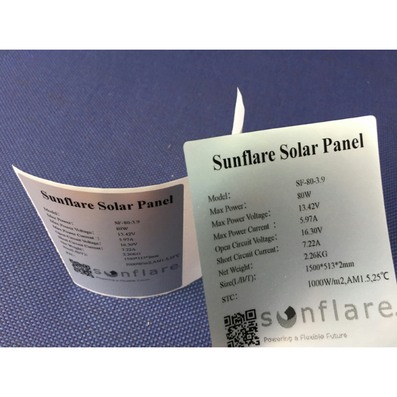 Avery亚银龙PET:80*150MM*0.8K/覆50UM透明可打印PET膜/管心76/R2