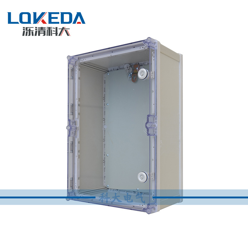 PVC塑料防水配电箱IP45/55室内明装防水接线箱可订制移动插座箱