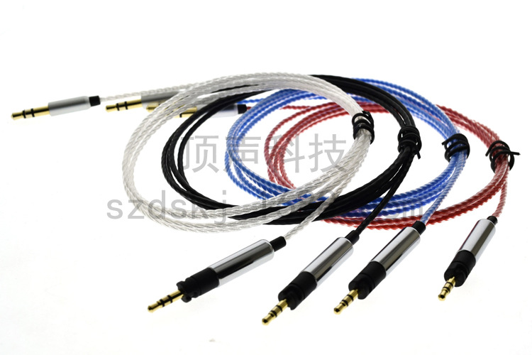 MOMENTUM木馒头大馒头ON EAR乐动耳机线镀银升级线