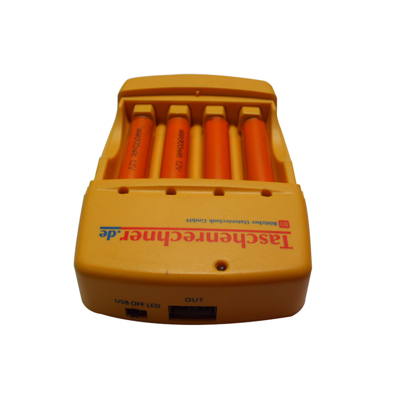 厂家直销 P108四槽5号镍氢镍镉电池充电器 USB应急充电宝|ru