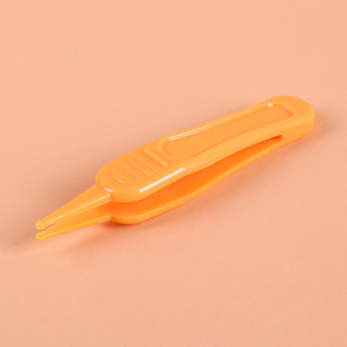 New product baby booger clip baby daily care cleaning tweezers safety round head clip
