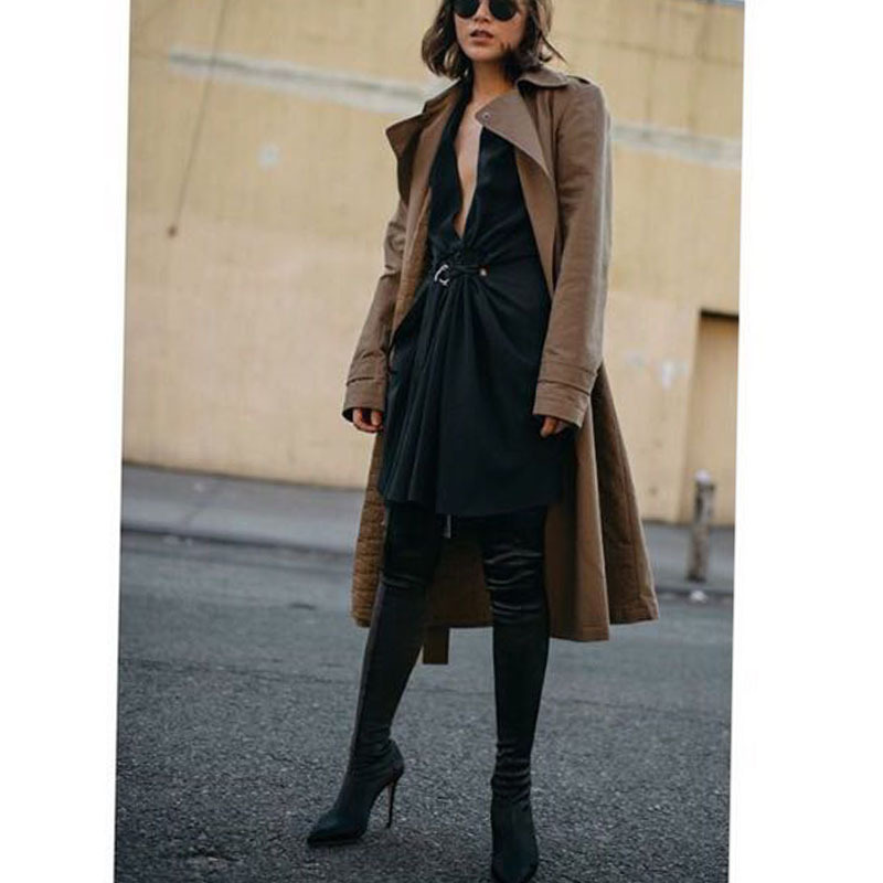 Bottes femme XINGSHIFANG en Tissu élastique - Ref 3354878 Image 18