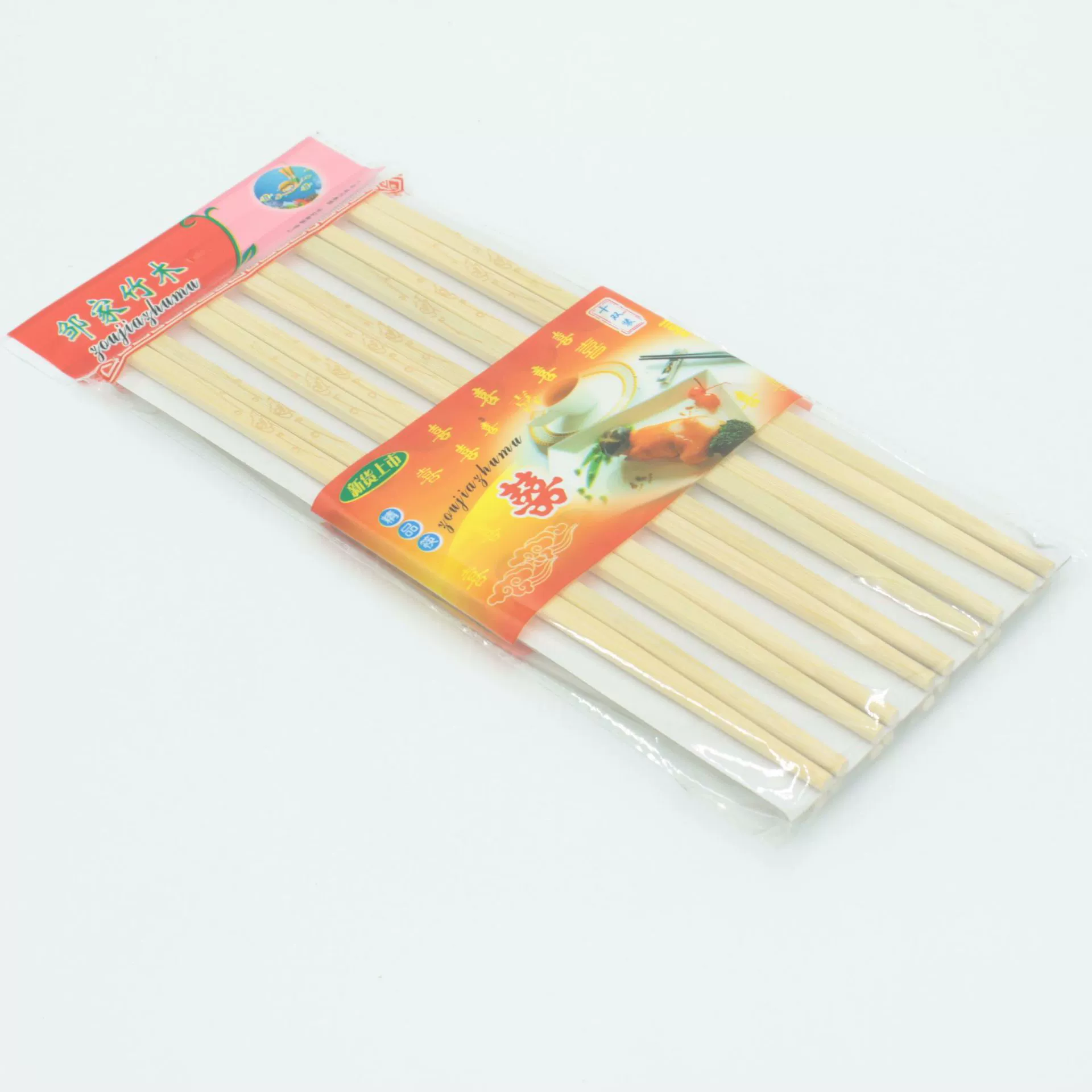 24 см десять пар бамбуковых палочек для еды натуральные домашние бамбуковые палочки для еды