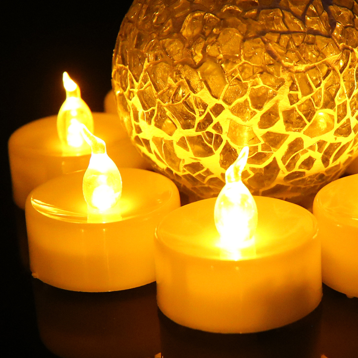 厂家批发跨境电子蜡烛灯电镀棕色万圣节led蜡烛灯圣诞节装饰蜡烛-阿里巴巴