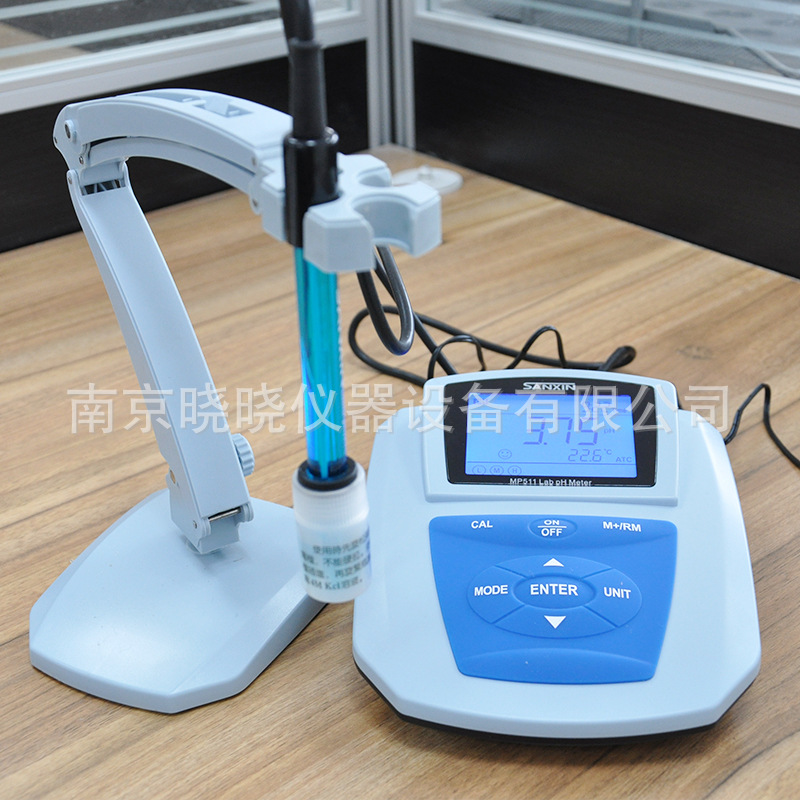 上海三信 MP511 PH计 台式酸度计高精度 实验纯水酸度计PH电极