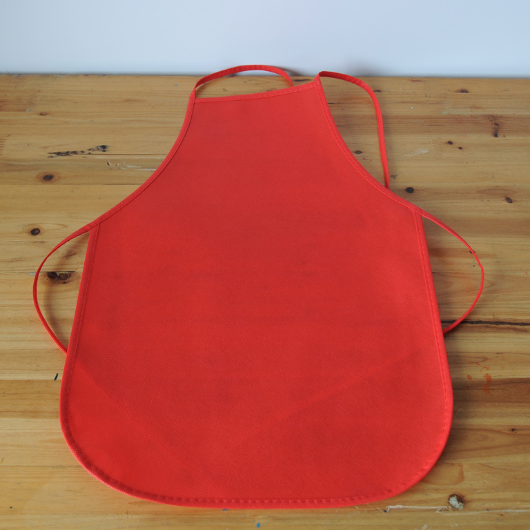 儿童围裙大红