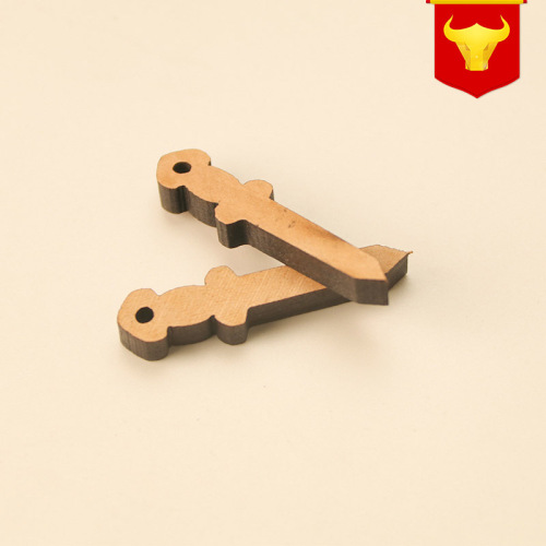 厂家直销桃木小物件桃木剑木雕配饰饰品批发 DIY饰品配件