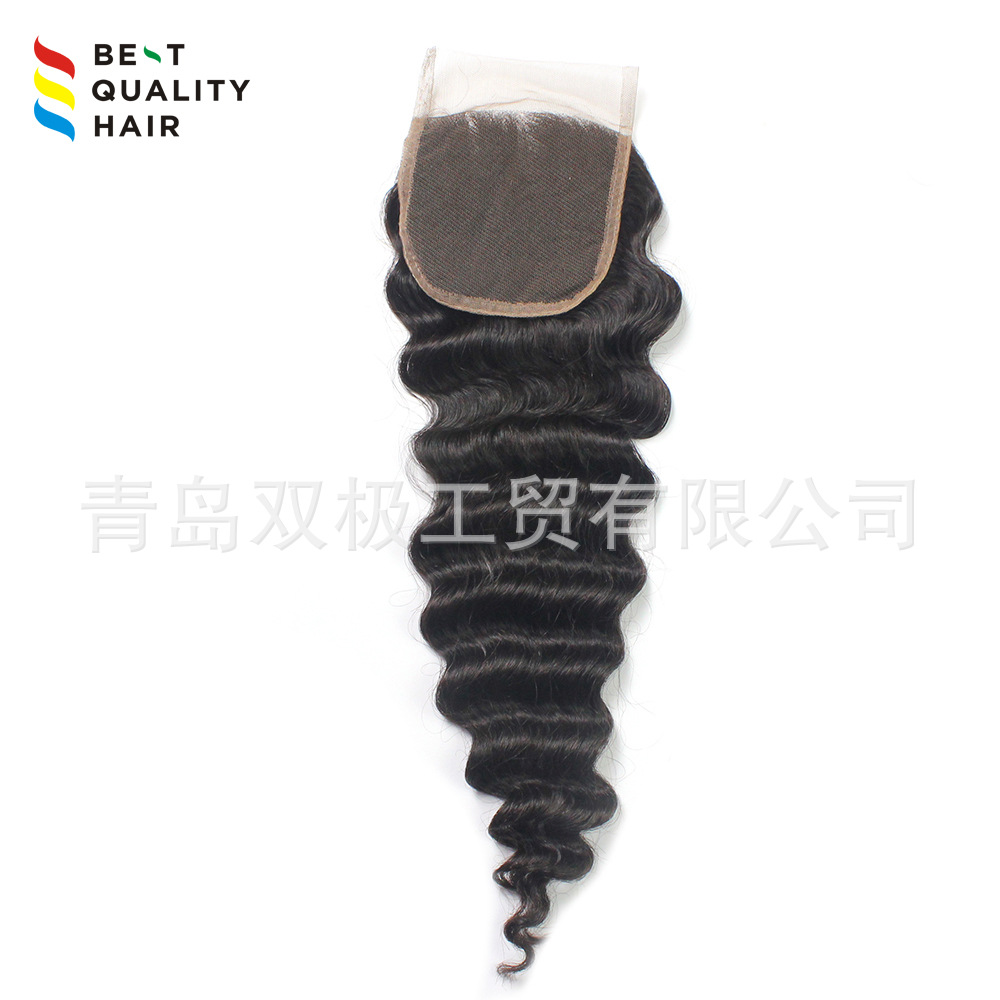 Lace hair block 4*4 wig accessories deep...