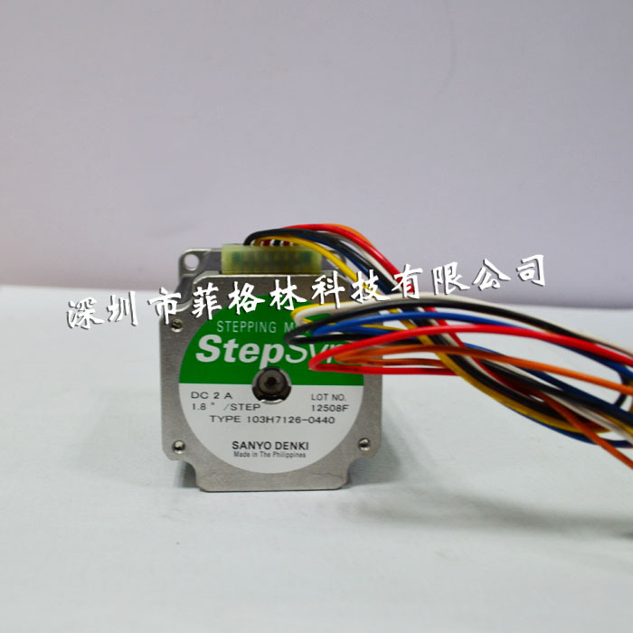 【实物拍照】103H7126-0440 日本三洋SANYO步进电机