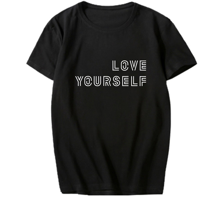 Love Yourself Printed 1 T-Shirt