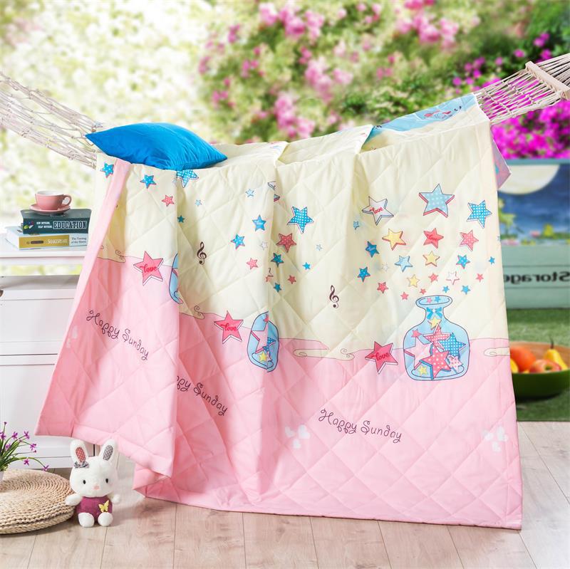 厂家直销夏凉被空调被学生薄被单人双人跑量