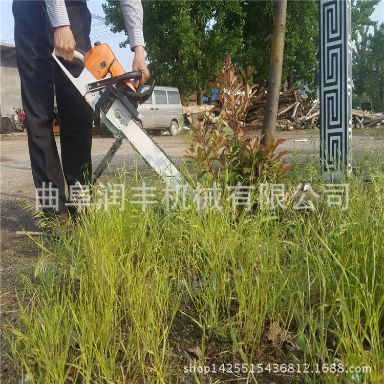 挖树苗多少钱 合金链条挖树机果树起树机