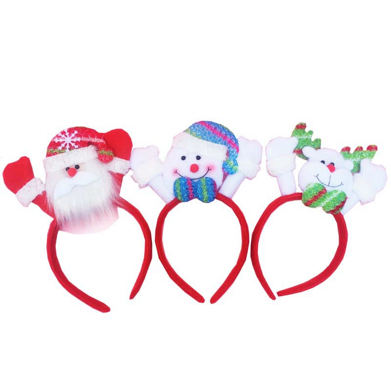 Классная повязка на голову с подсветкой " Christmas headband, socket with light, hair accessory"