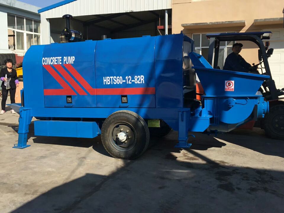 60型混凝土输送泵 混凝土泵 柴油机混凝土输送泵 60泵