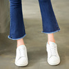Jeans female autumn new high waist micro Lama Han edition slim