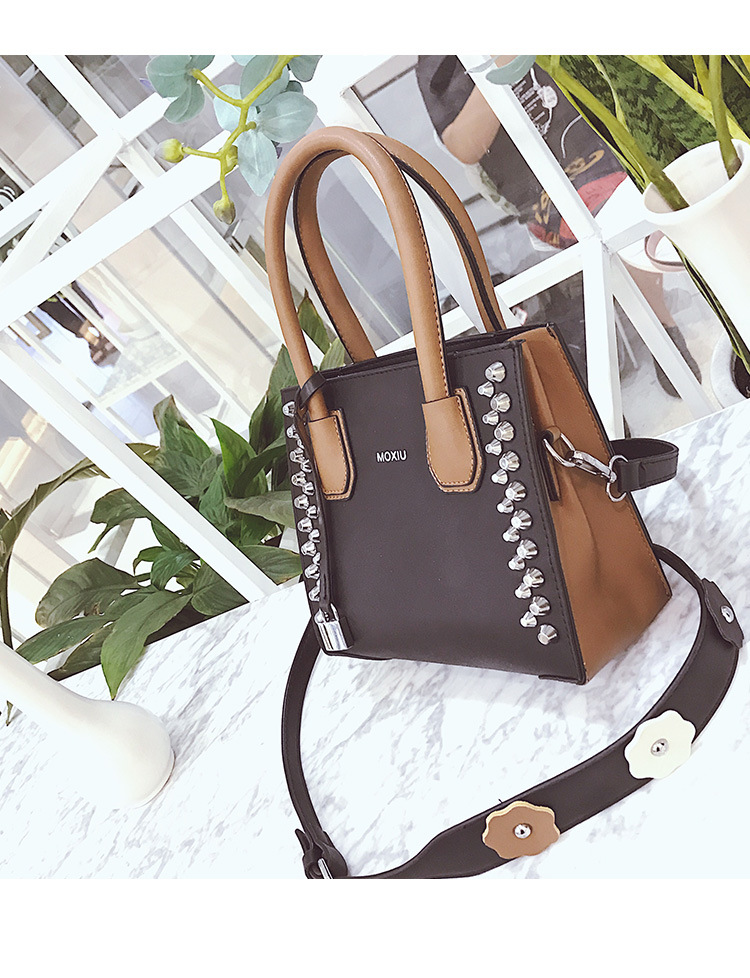 Korean version PUShoulder bag (brown)NHPB0265-brown
