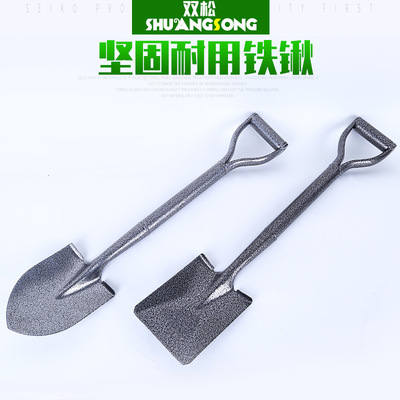 【厂家直销】园林工具 锰钢 植树户外野营连体锹 便携小铁锹|ru