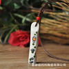 Jingdezhen ceramic jewelry ancient style painting port whistle necklace stalls can sound