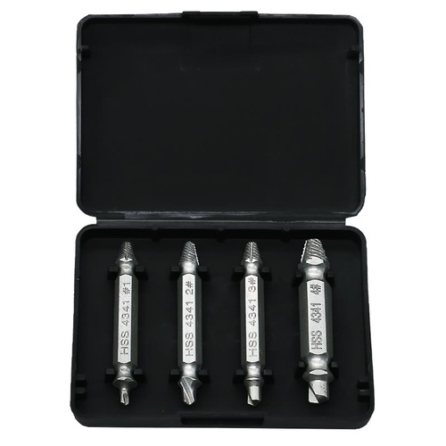 4341 broken screw extractor, screw removal and removal of broken screws, screwdriver, double-headed screw extractor