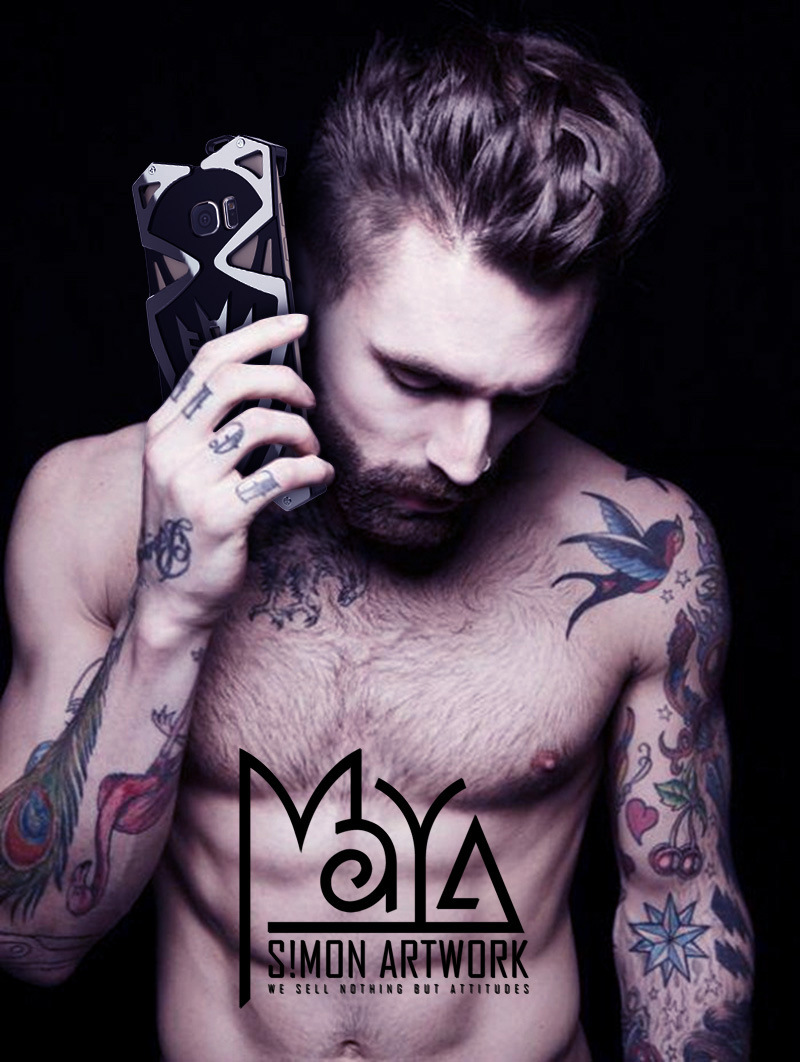 SIMON THOR Ⅱ Aviation Aluminum Alloy Shockproof Armor Metal Case Cover for Samsung Galaxy S6 Edge