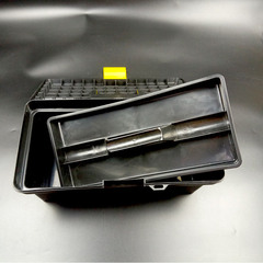 廠供 昊澤672帶隔層顏料箱 多用途整理箱 收納 國畫工具箱 實驗箱