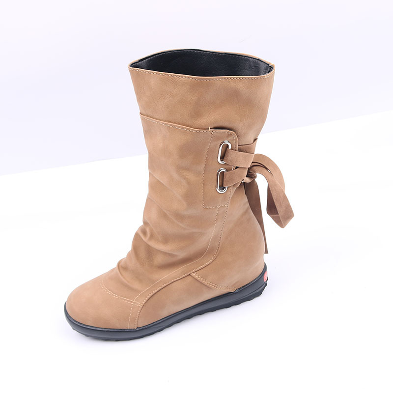 Bottes femme en PU artificiel - Ref 3355367 Image 46