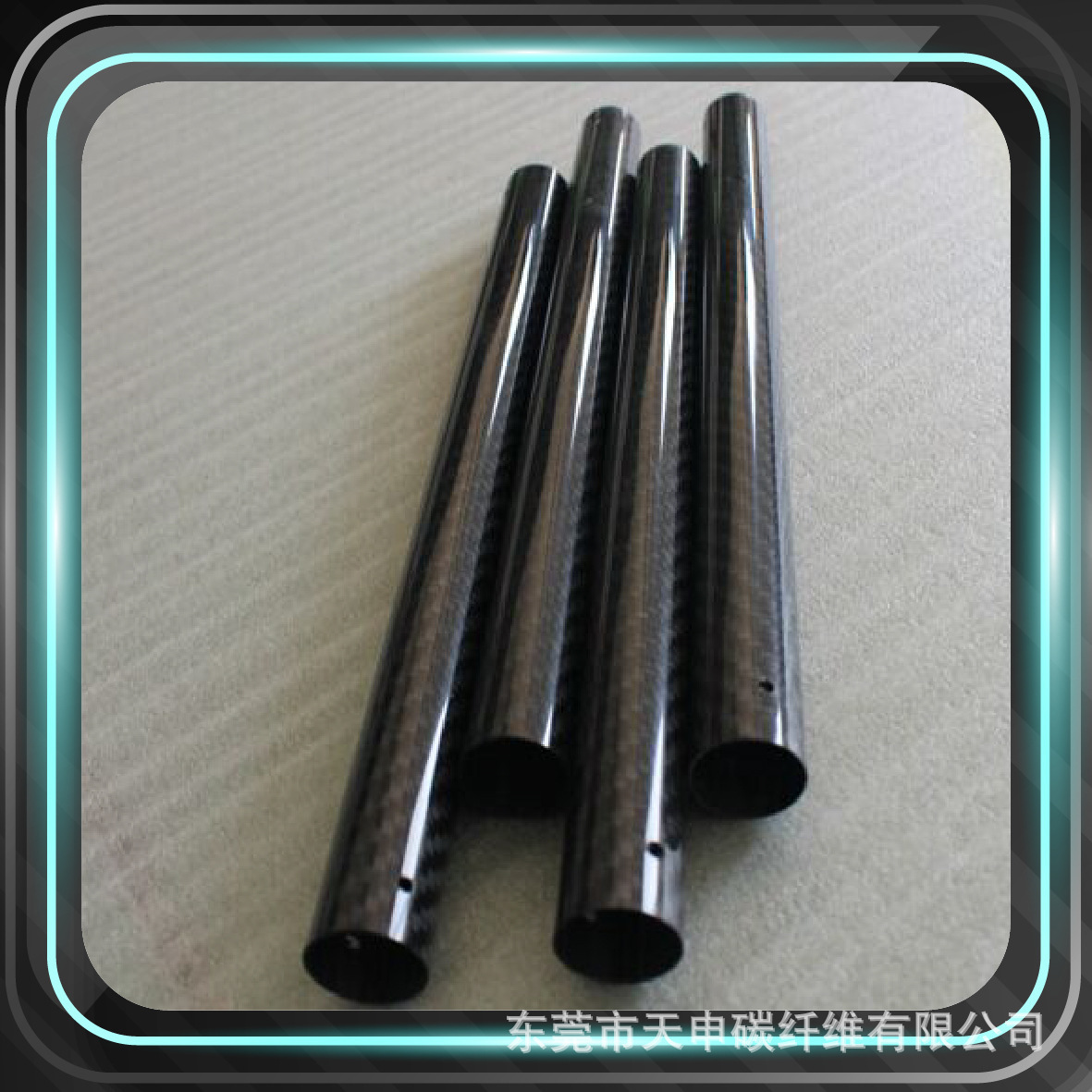 大量销售 3K表面碳纤维管 模型飞机碳纤维管材 碳纤维管拉挤