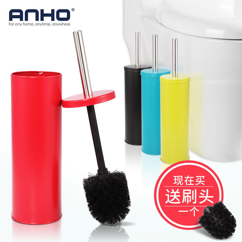 Toilet Brush Set Toilet No Dead Angle Toilet Toilet Soft Brush Long Handle Base Cleaning Brush Bathroom