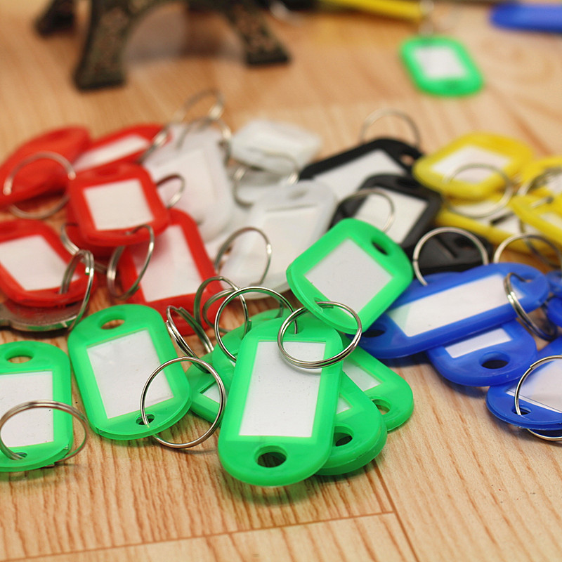 Wholesale Color Plastic Keychain Hotel Key Number Number Listing Card