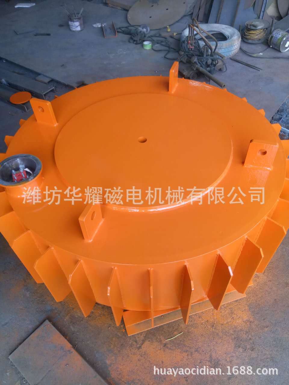 厂家批发盘式除铁器 电磁除铁器 圆形除铁器 自动卸铁除铁器