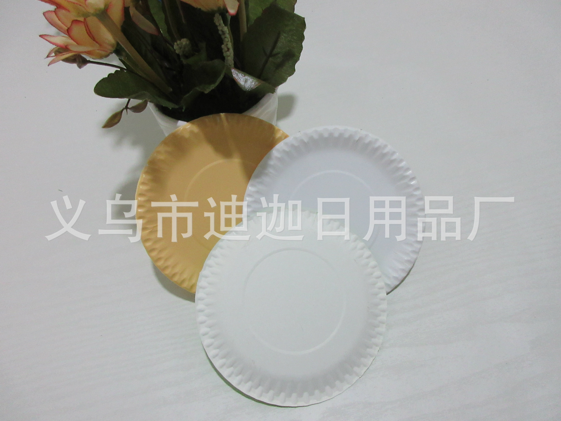 一次性纸盘纸碟 十寸纸盘 食品级 可定制印刷 厂家特价供应-阿里巴巴