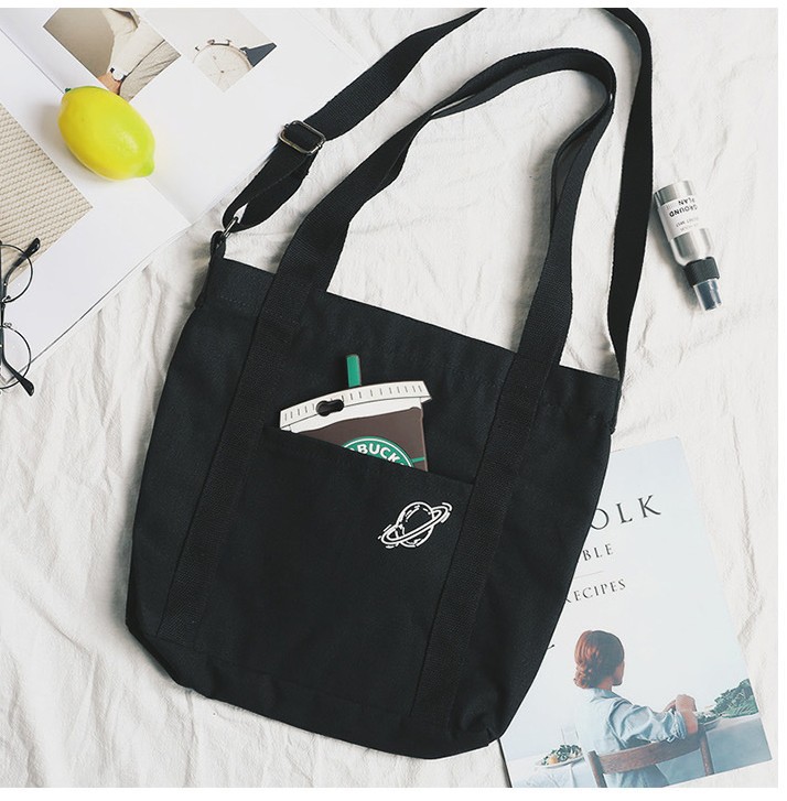 Bolsillo exterior Black Planet