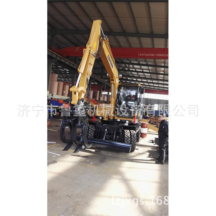 工程机械配件 90抓木机 抱石机 轮胎挖掘机 选购