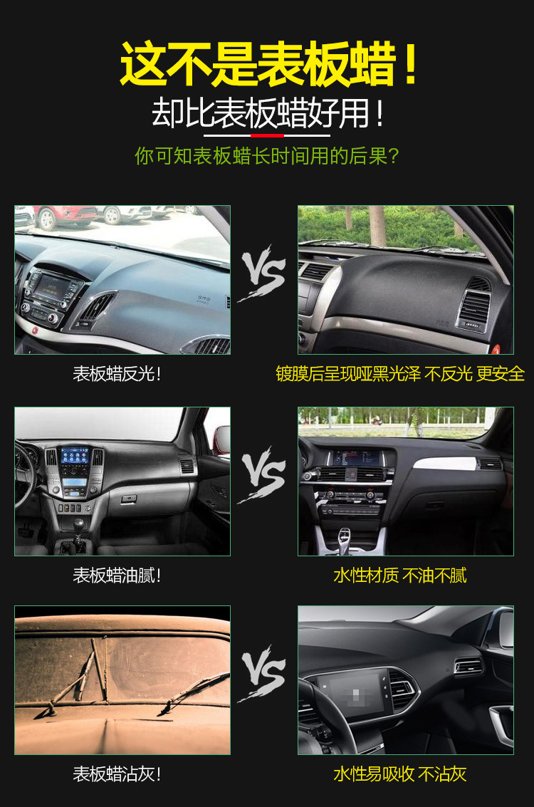 Car Interior Maintenance Wax, Interior Dashboard Restoration Agent, Repair for Black Discoloration, Repair Liquid, Dashboard Wax