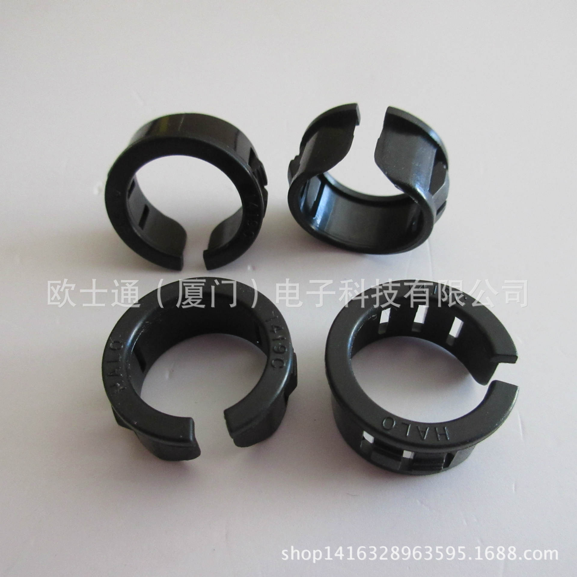 热销正品台湾金笔UL环保护线圈 扣式护线套 护线环过线圈 可开口