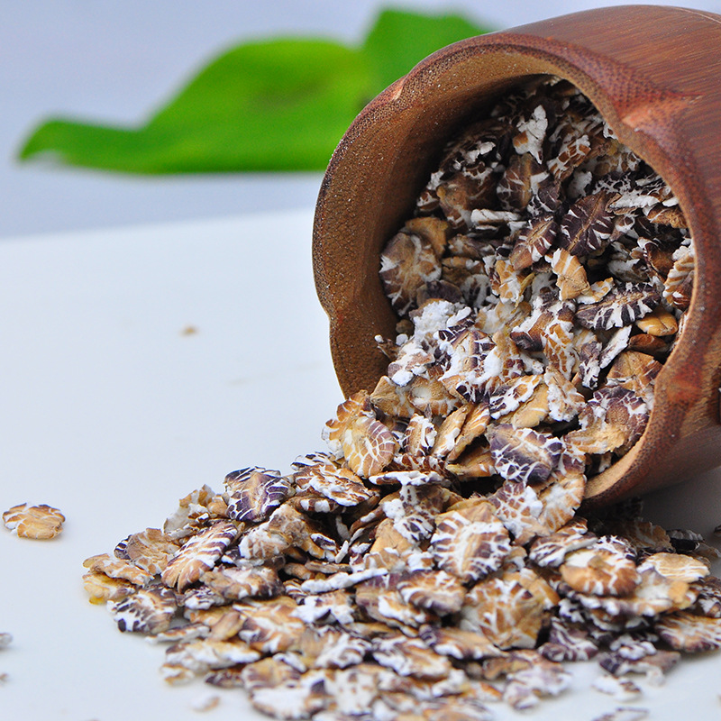 熟黑麦片 藏血麦片 低温烘焙 25kg包装 批发长期批发|ru