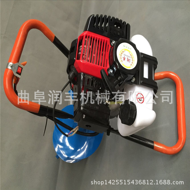 扭力强的挖坑机 路面栽树挖坑机 扎架子立柱挖坑机