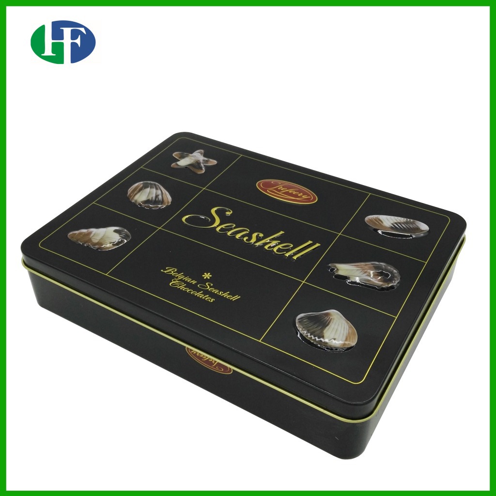 厂家生产礼品巧克力马口铁罐 雕刻凹凸铁盒 糖果马口铁盒TIN BOX