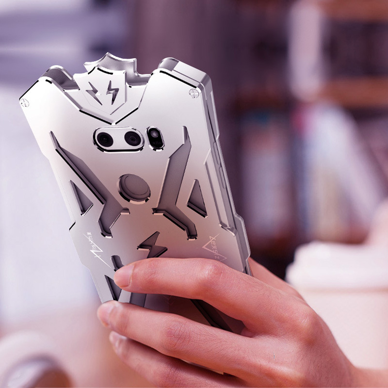 SIMON THOR Aviation Aluminum Alloy Shockproof Armor Metal Case Cover for LG V30