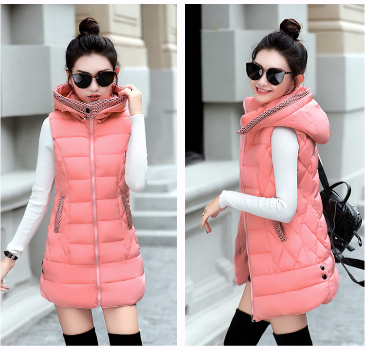 Gilet femme en Mélange de coton - Ref 3318181 Image 35