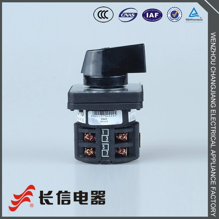 长信 LW8D-10 YH5/3 universal conversion switch three-phase electrical switching control voltage measurement switch Changjiang