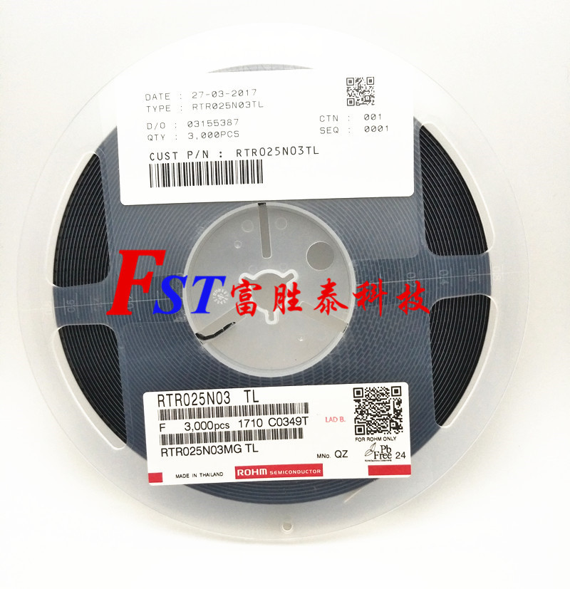 原装ROHM罗姆RTR025P02TL 贴片三极管供应全系列优势价格大量型号