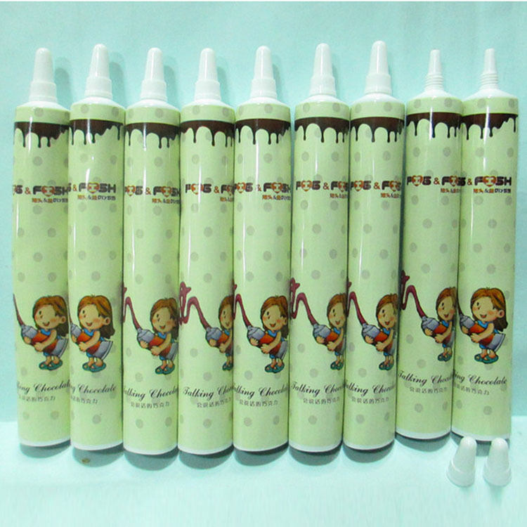 厂家直销 19管径铝塑复合尖嘴管装20克塑料软管包装