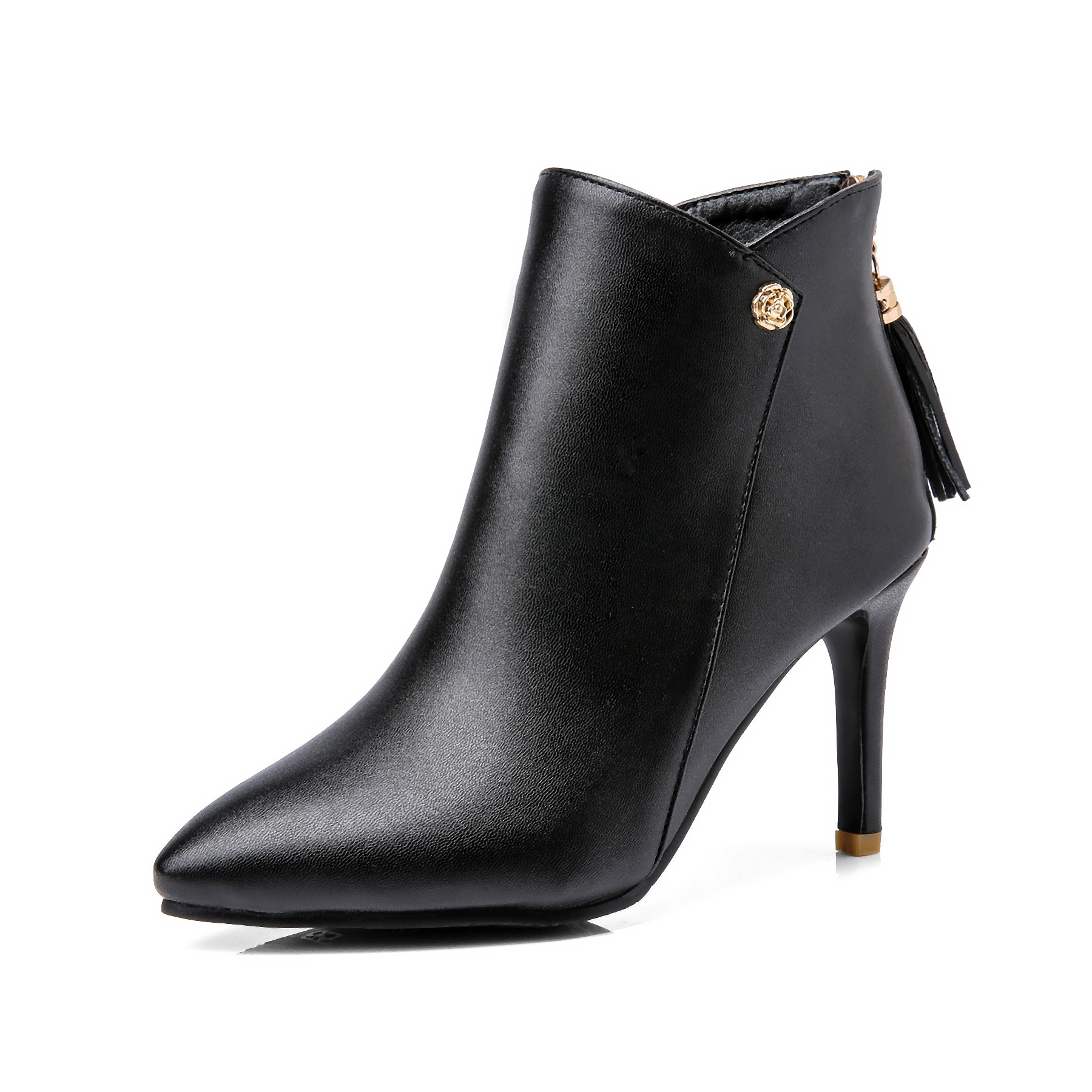 Bottes femme en PU artificiel - Ref 3355502 Image 1