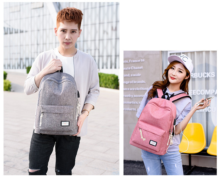 Casual USB Charging Backpack 2